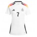 Camisa de Futebol Alemanha Kai Havertz #7 Equipamento Principal Mulheres Europeu 2024 Manga Curta